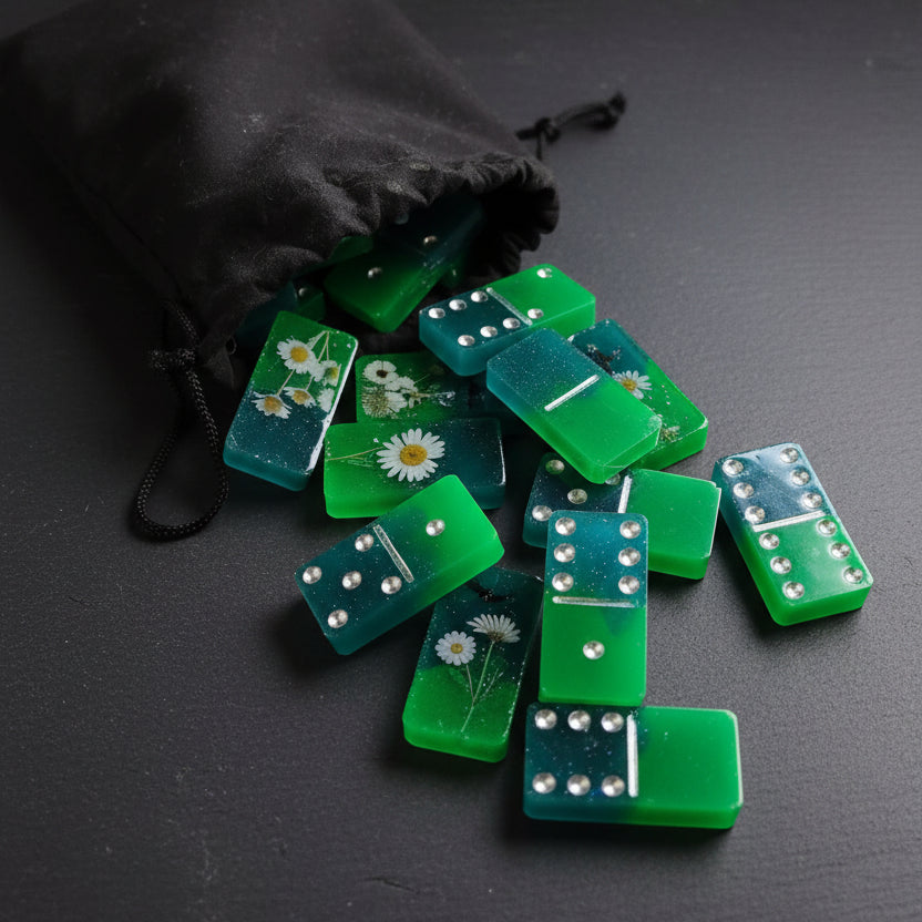 Phoenix Ember Dominoes – Color-Shifting Collector Edition