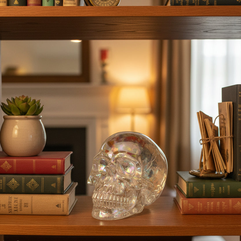Astral Relic Skull – Illuminated Crystal Edition