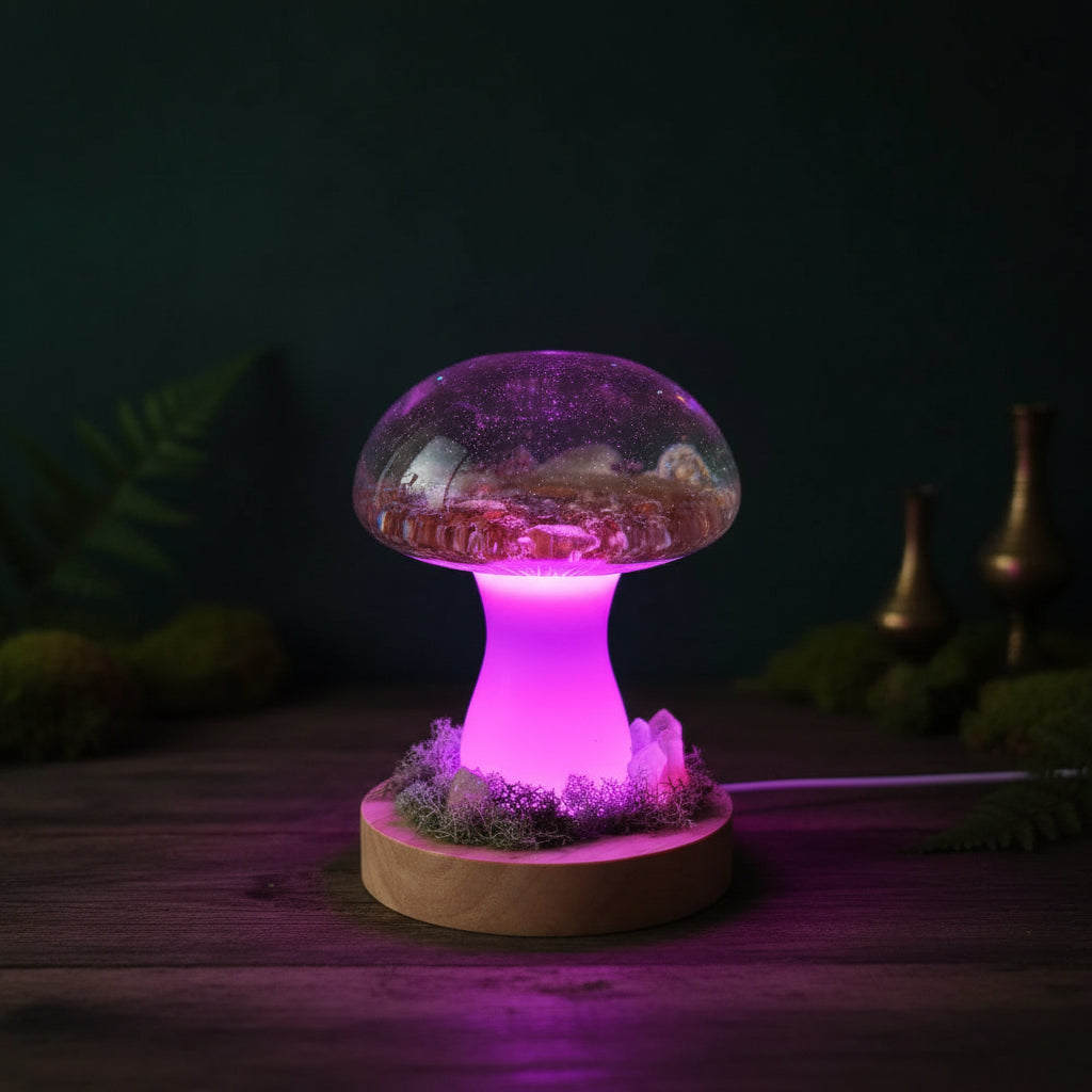 The Enchanted Mushroom Lantern