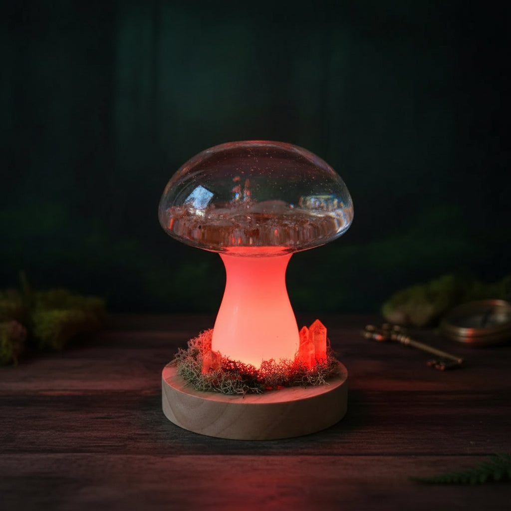 The Enchanted Mushroom Lantern