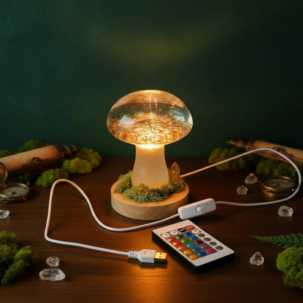 The Enchanted Mushroom Lantern